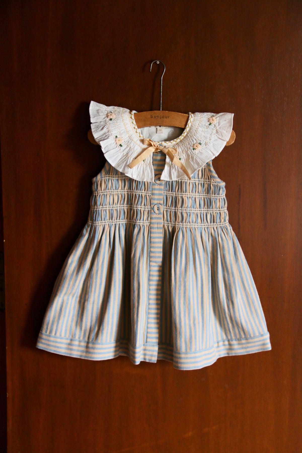 Tunique with hairclip Transat stripe