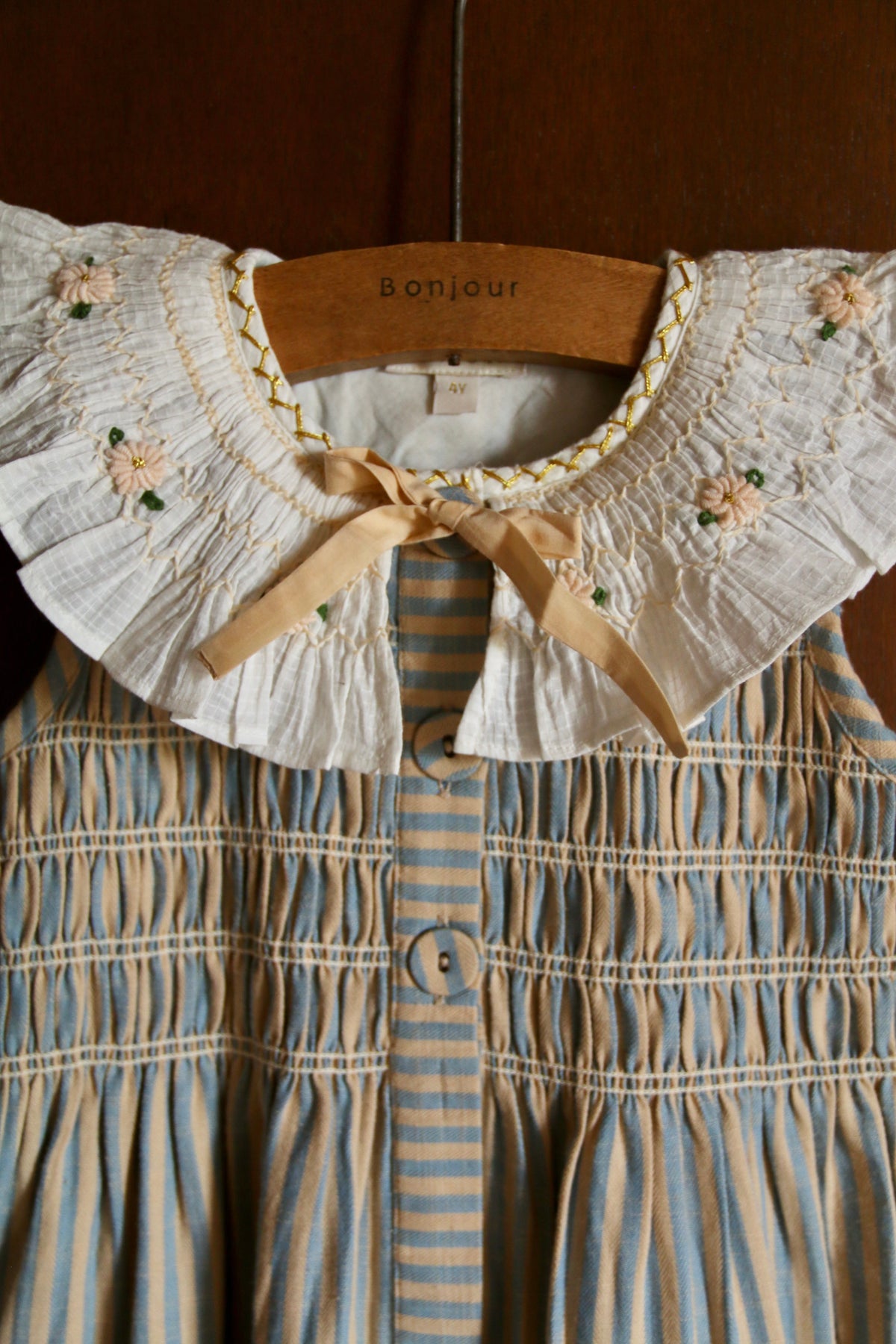 Tunique with hairclip Transat stripe