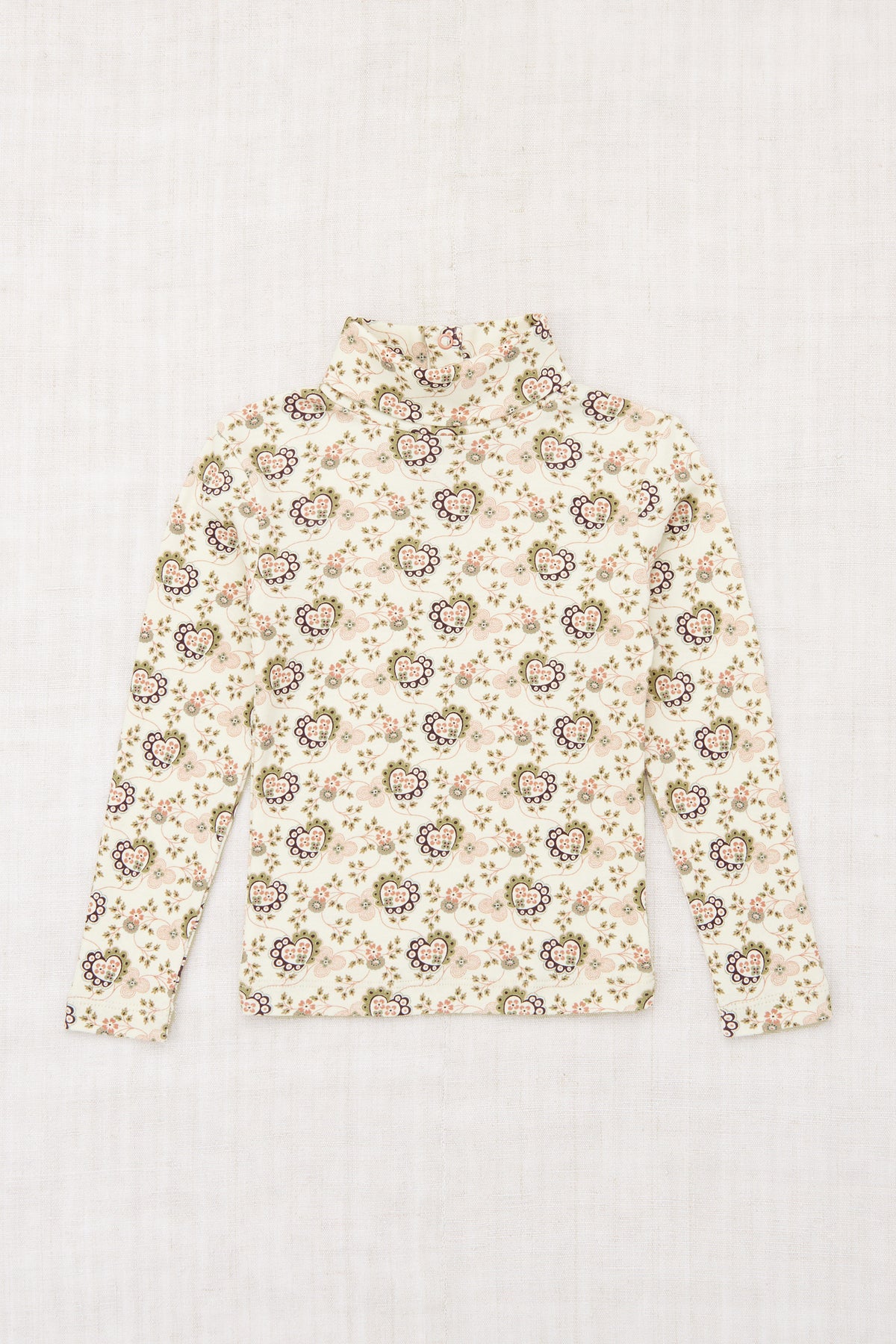 Turtleneck Sugar Calico Hearts