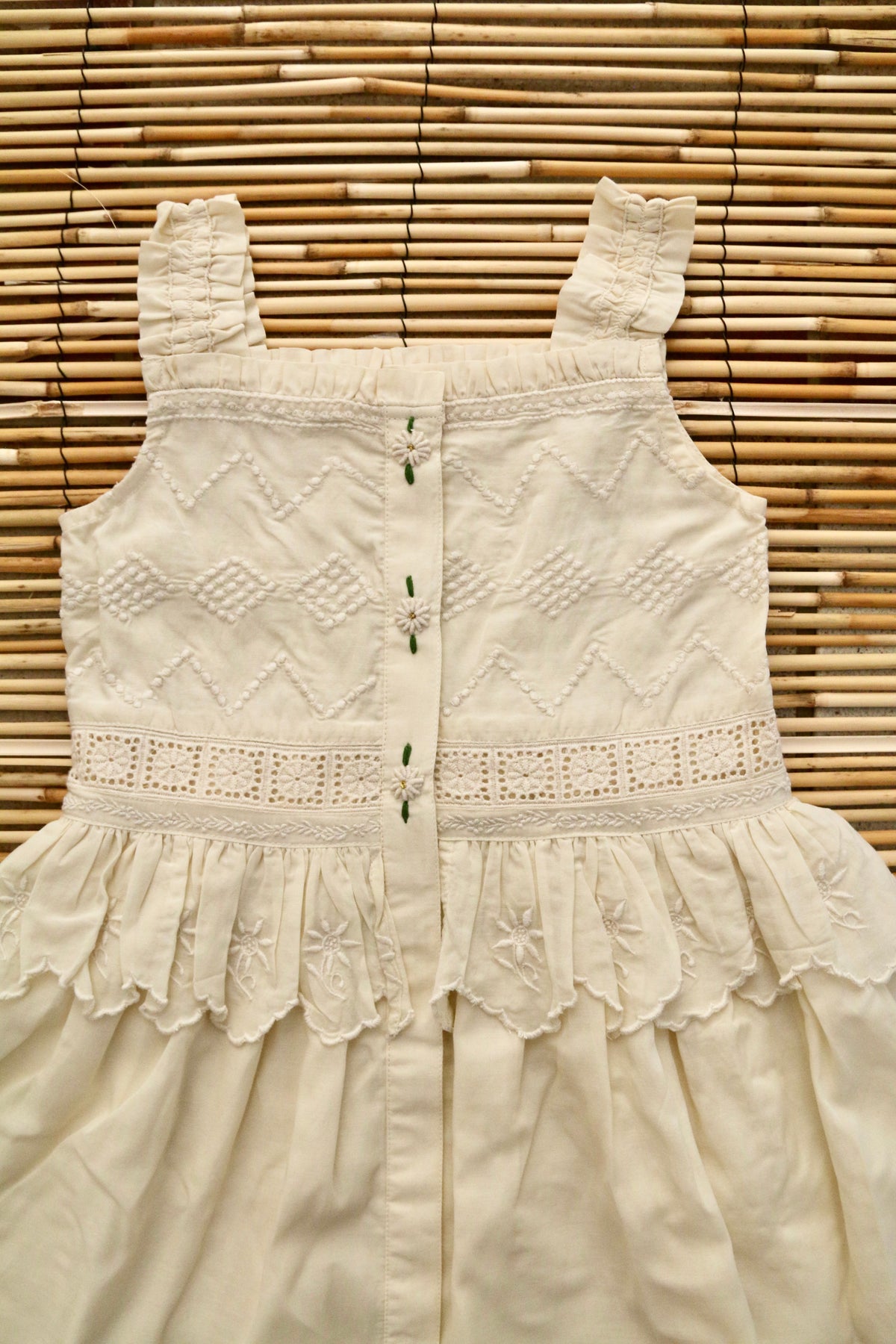 New Mademoiselle Tunique Natural Seersucker