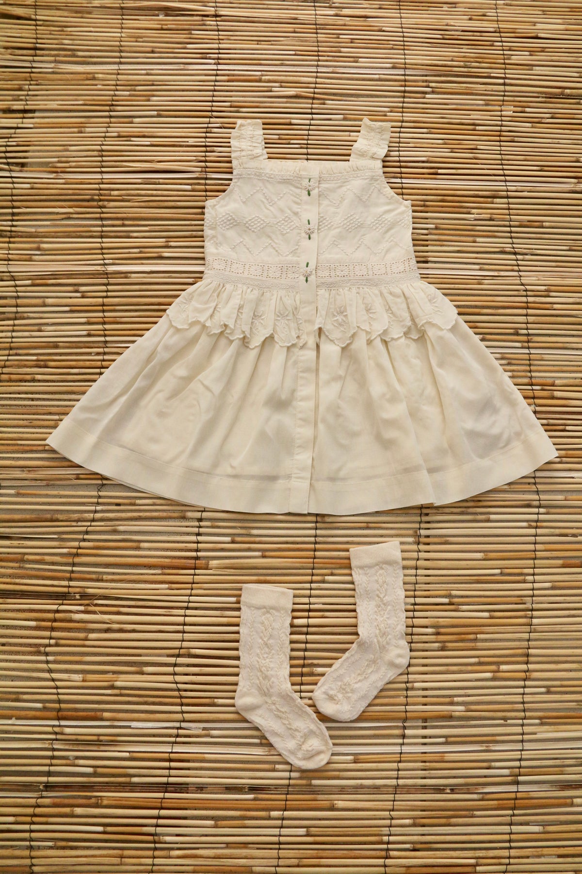 New Mademoiselle Tunique Natural Seersucker