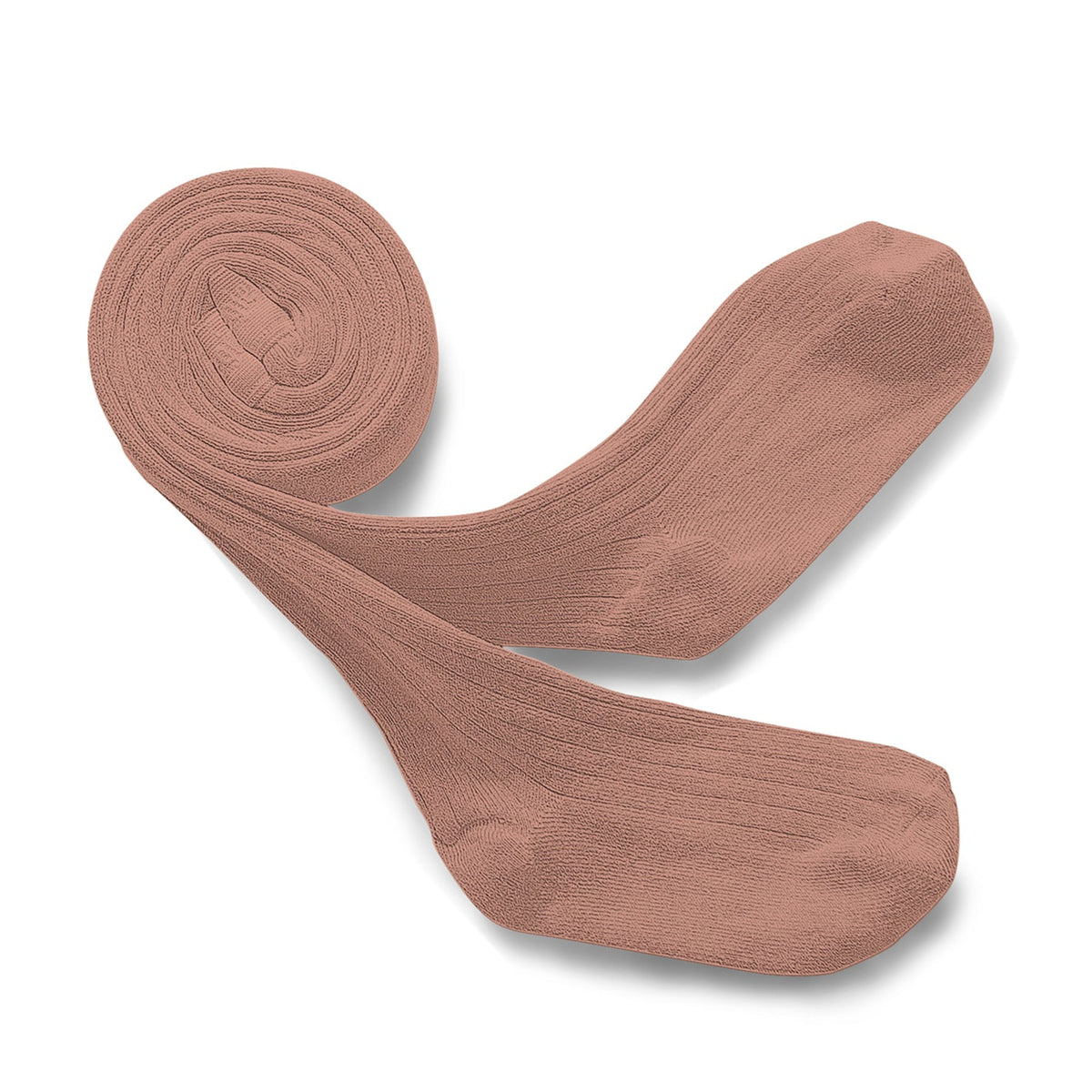 Ribbed Tights Rose