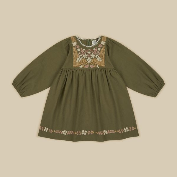 Francoise Dress - Moss