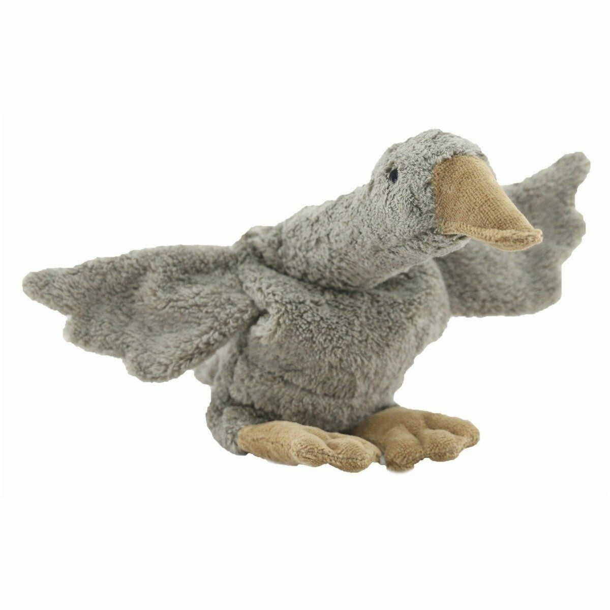 Cuddly Animal Goose small | grey