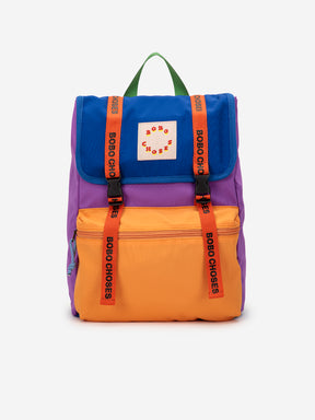 BC Color Block backpack PURPLE