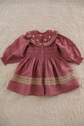 Dress Red chambray