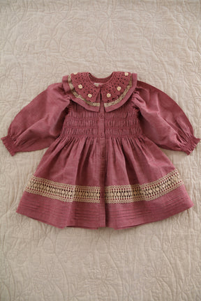 Dress Red chambray