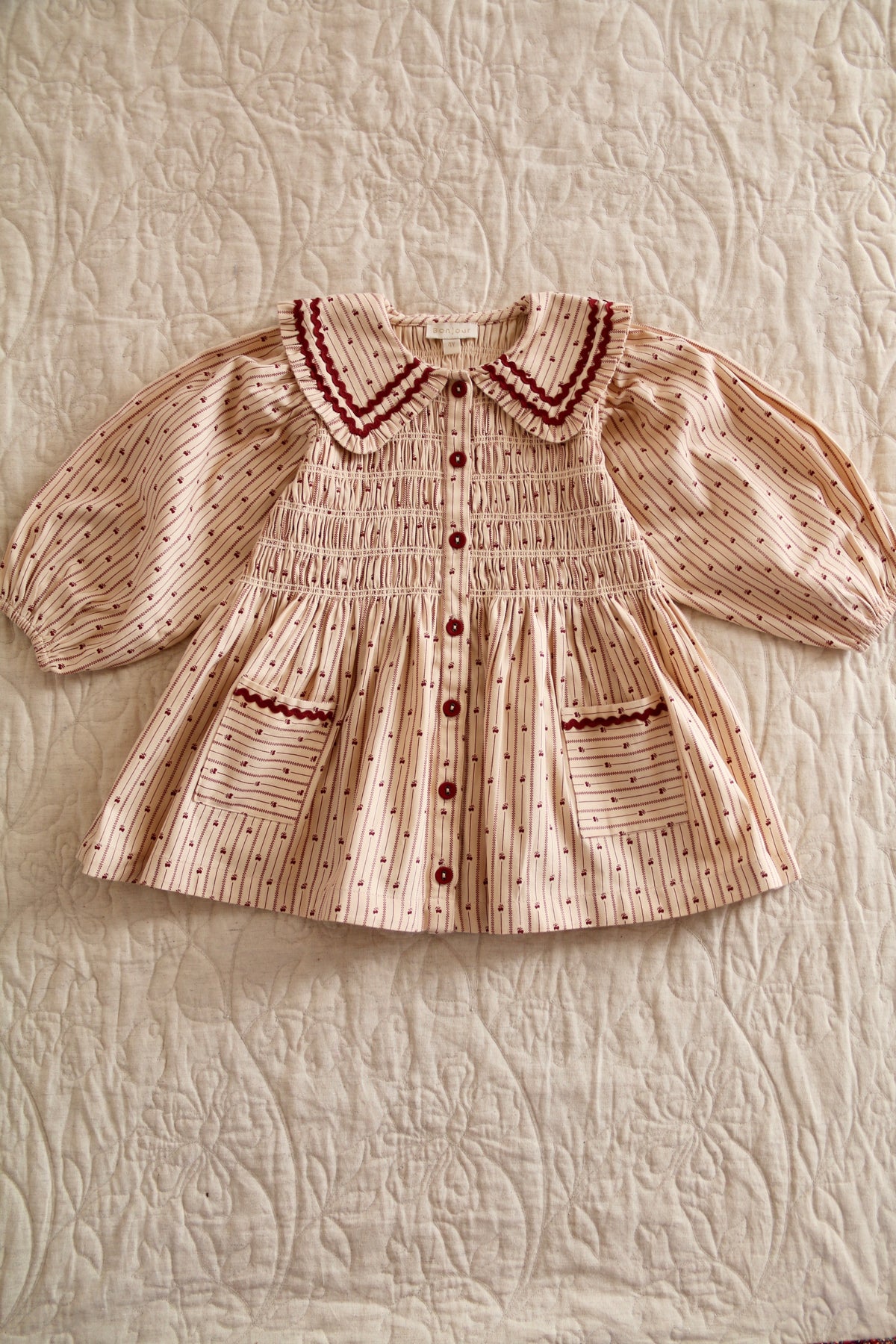 Tunique Provencal print - denim
