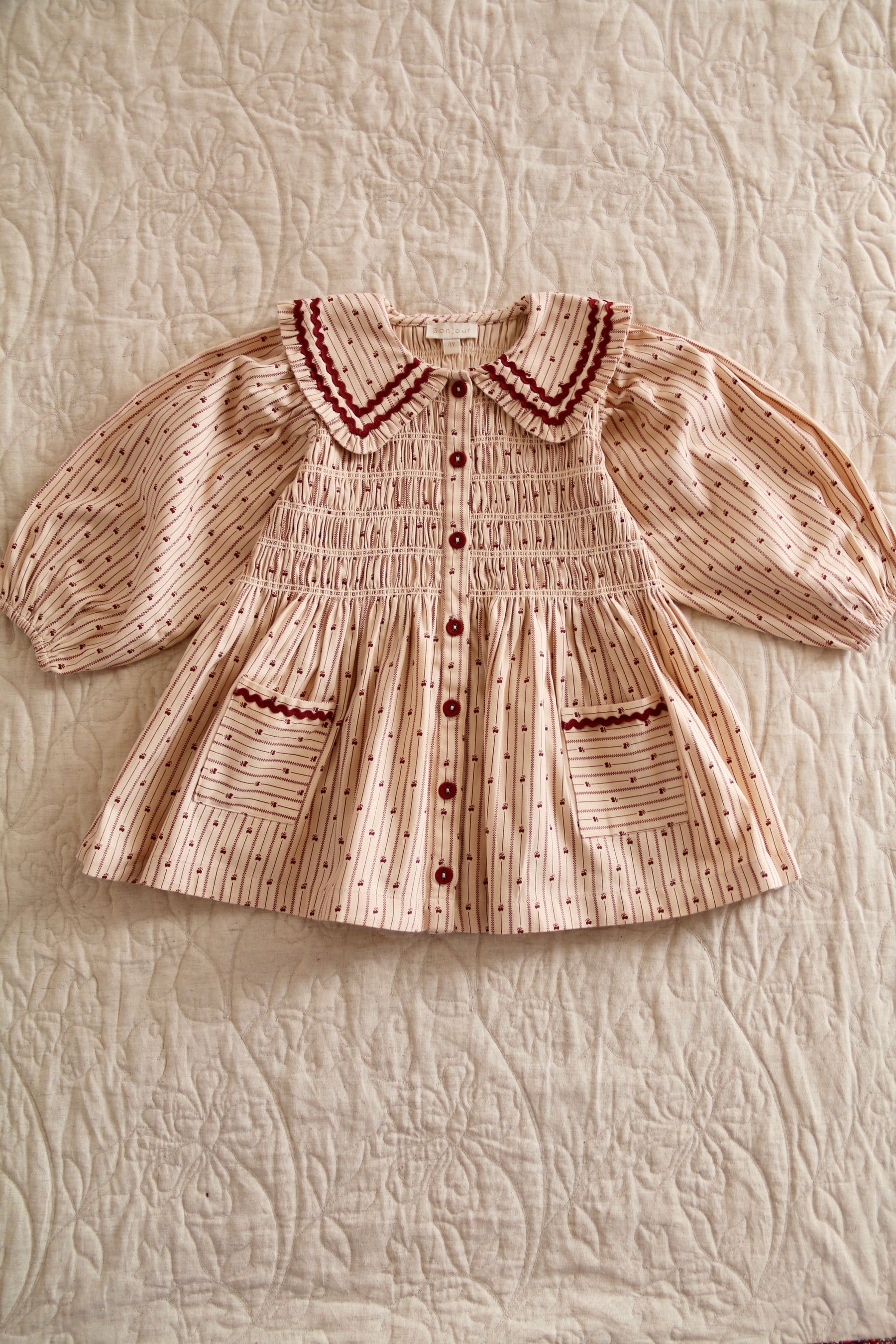 Tunique Provencal print - denim