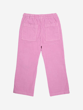 Bobo Choses pink corduroy straight pants