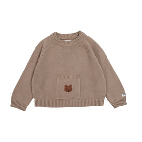 Loeke Sweater | Bear Hazelnut