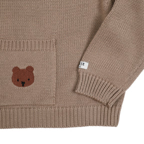 Loeke Sweater | Bear Hazelnut