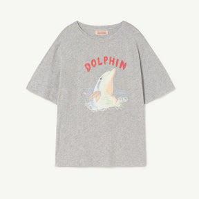 ROOSTER OVERSIZE KIDS T-SHIRT Grey