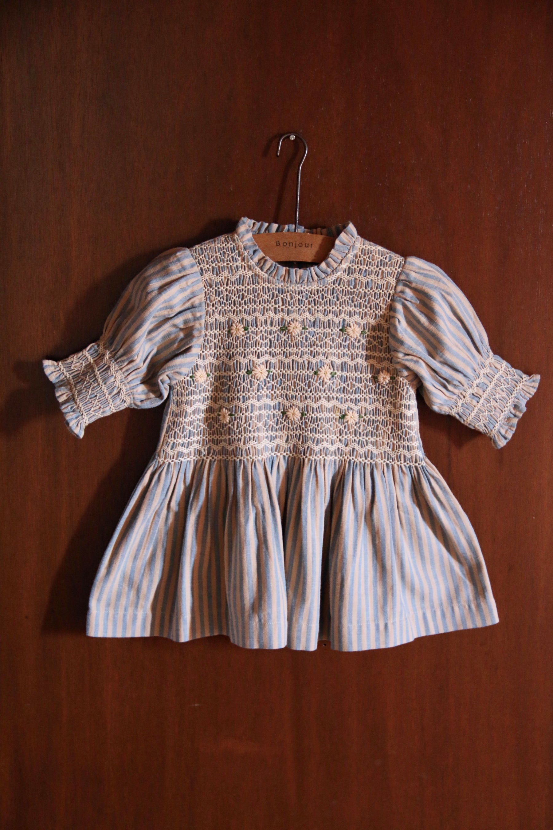 Handsmocks blouse Transat stripe
