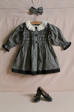 Tunique with hair clip provencal print