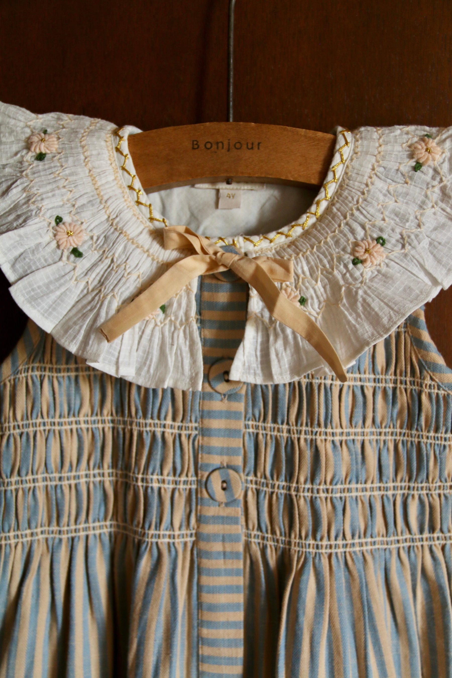 Tunique with hairclip Transat stripe