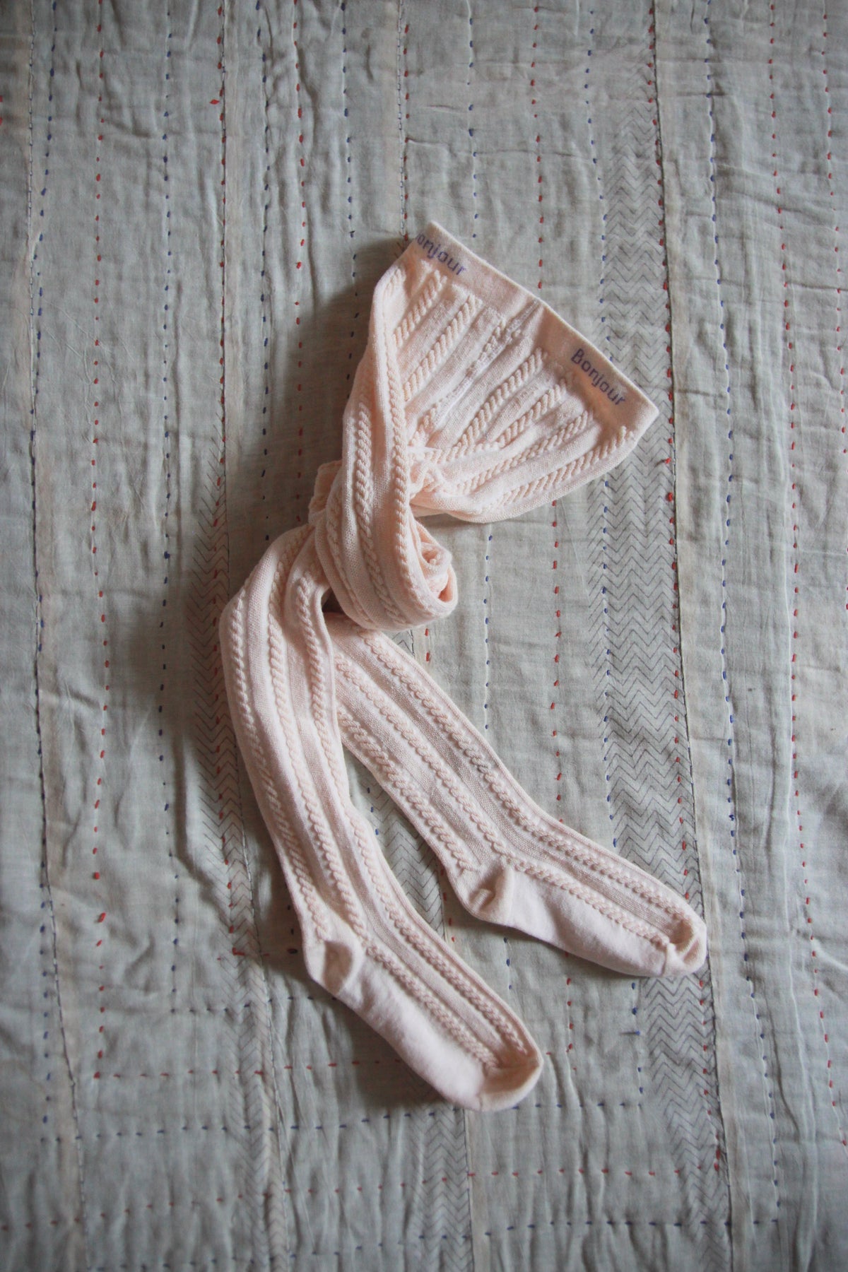 tights "twist" natural