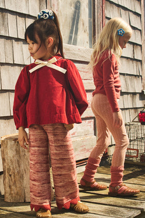 Scallop Edge Pant Heavy Gauge