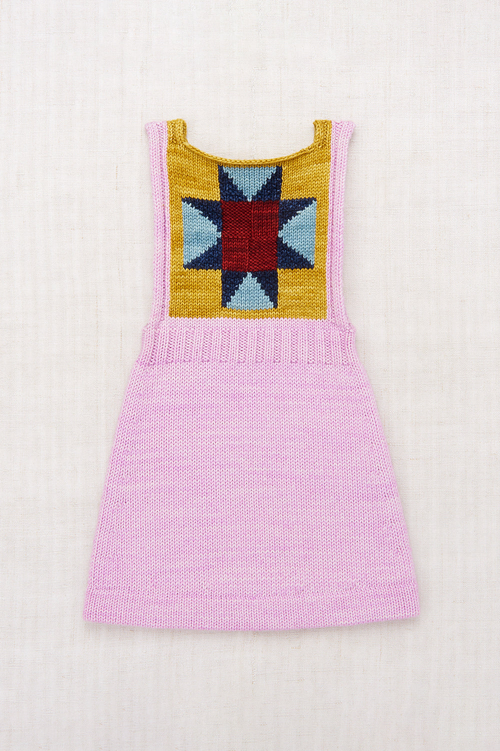 Nova Quilt Pinafore Pink Lilac