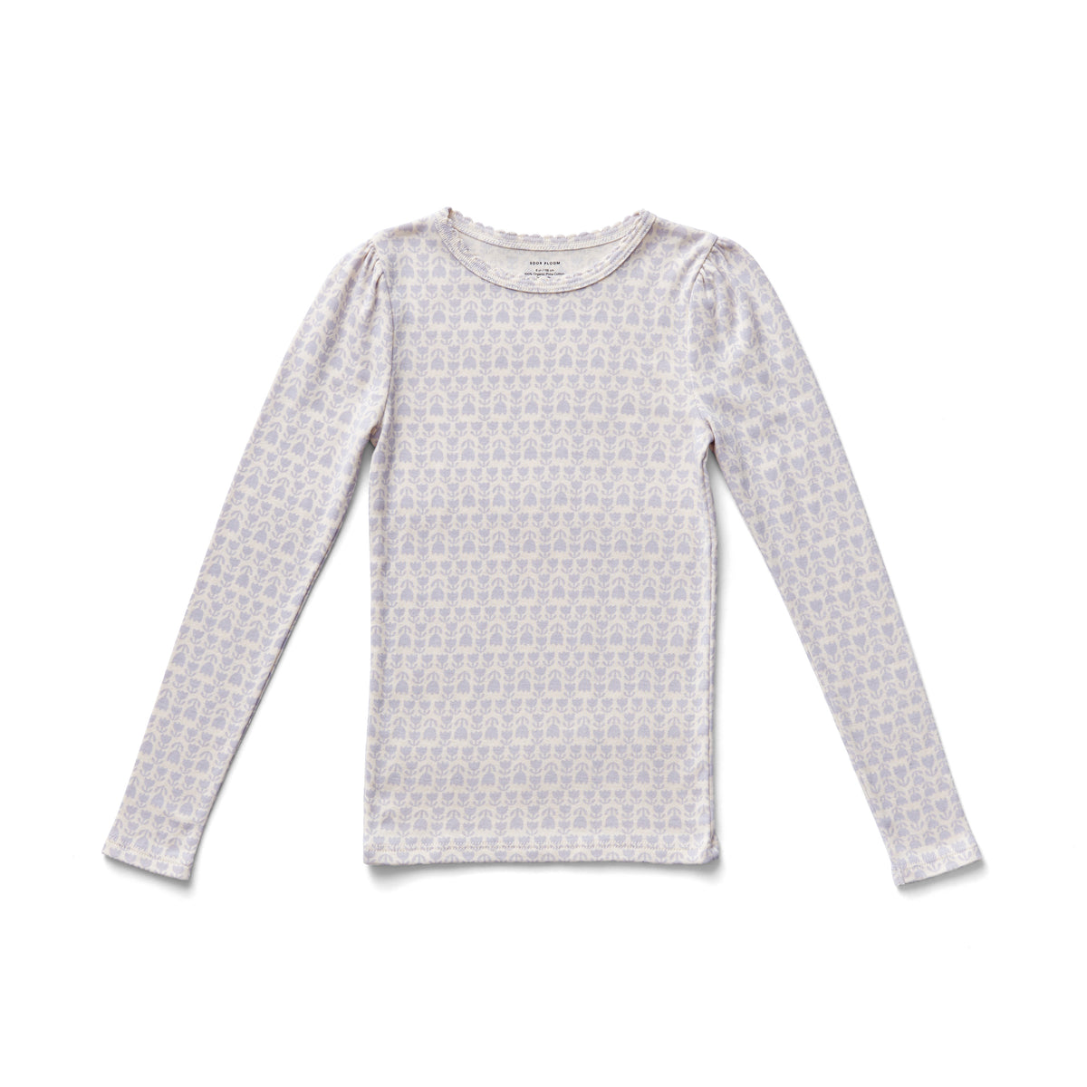 POUF TEE FOLKLORE PRINT, BERGAMOT