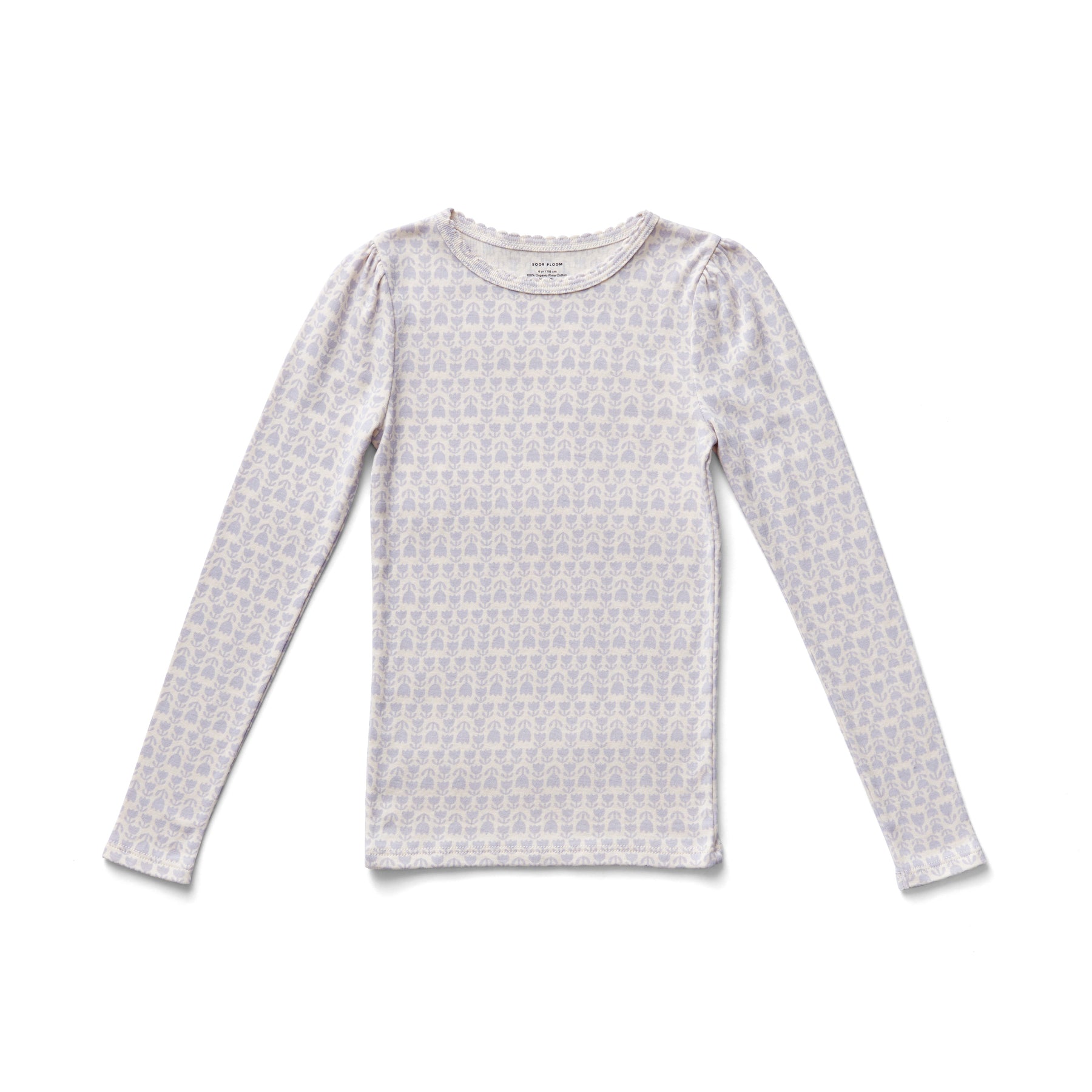 POUF TEE FOLKLORE PRINT, BERGAMOT