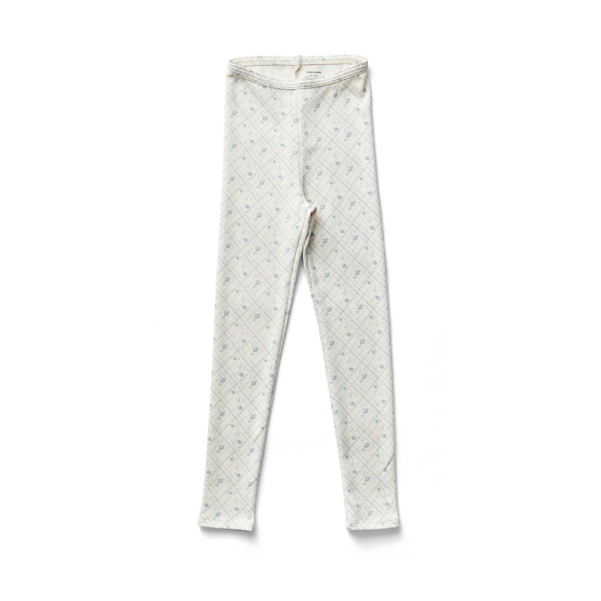 STRETCH LEGGING TEA PARTY PRINT, FROST