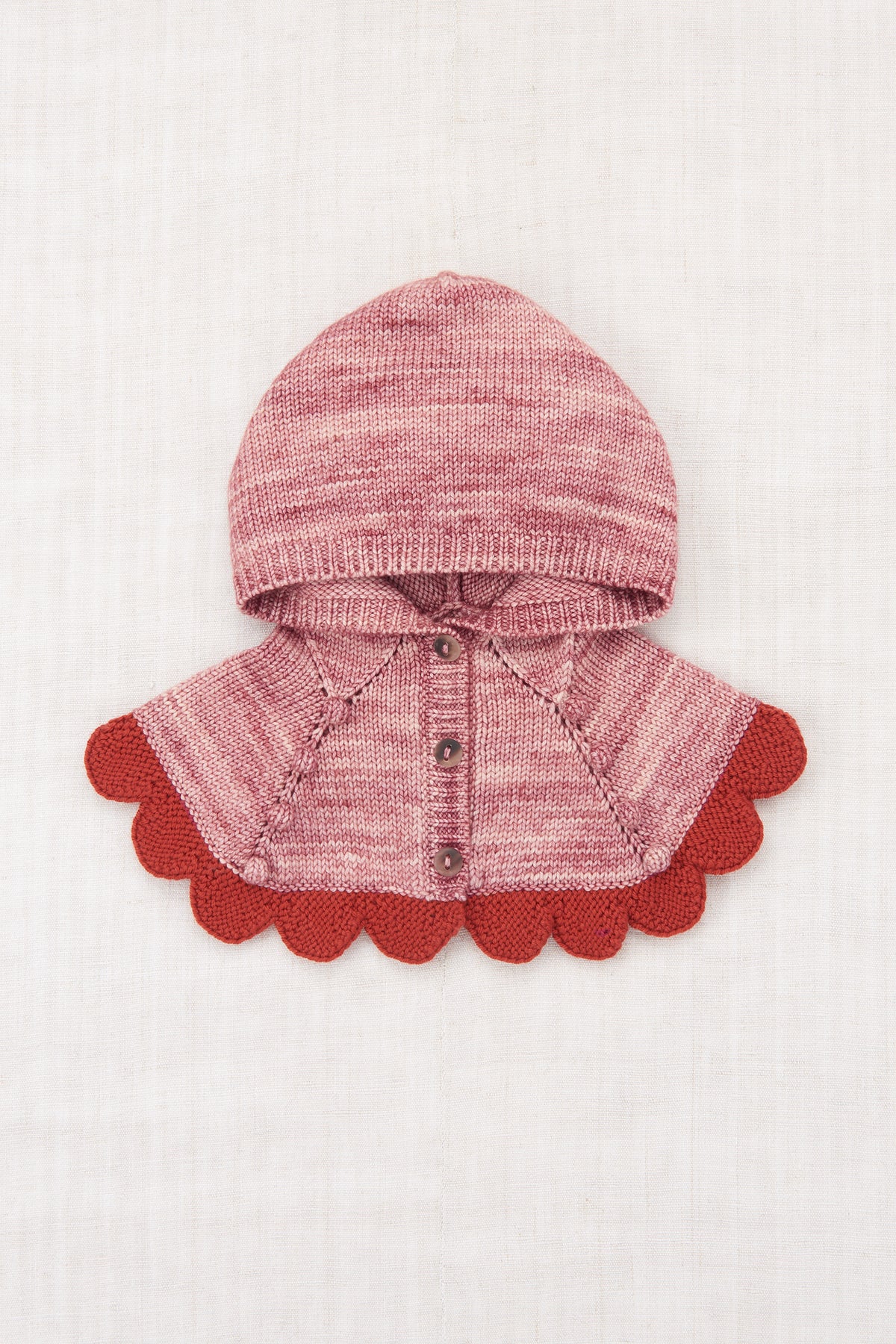 Scallop Capelet Heavy Gauge