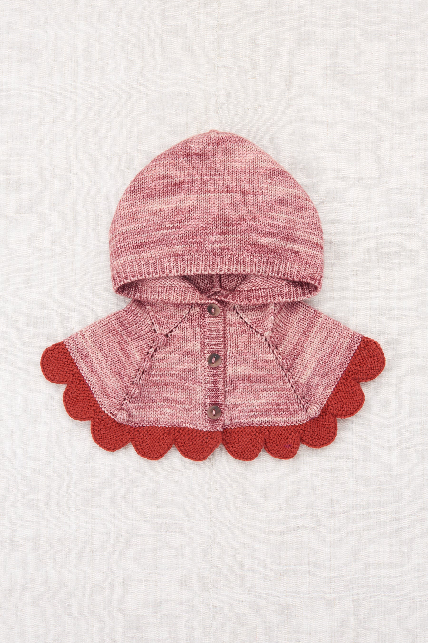 Scallop Capelet Heavy Gauge