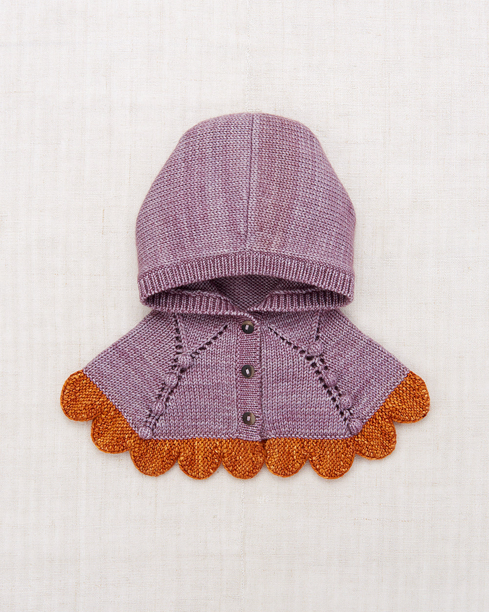 Scallop Capelet Periwinkle