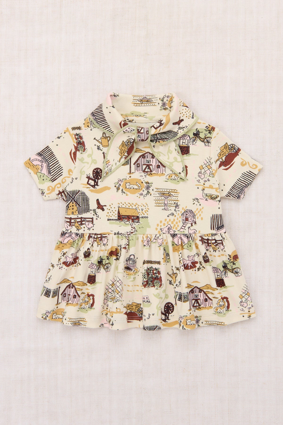 Scout Peplum Top Marzipan Storyland