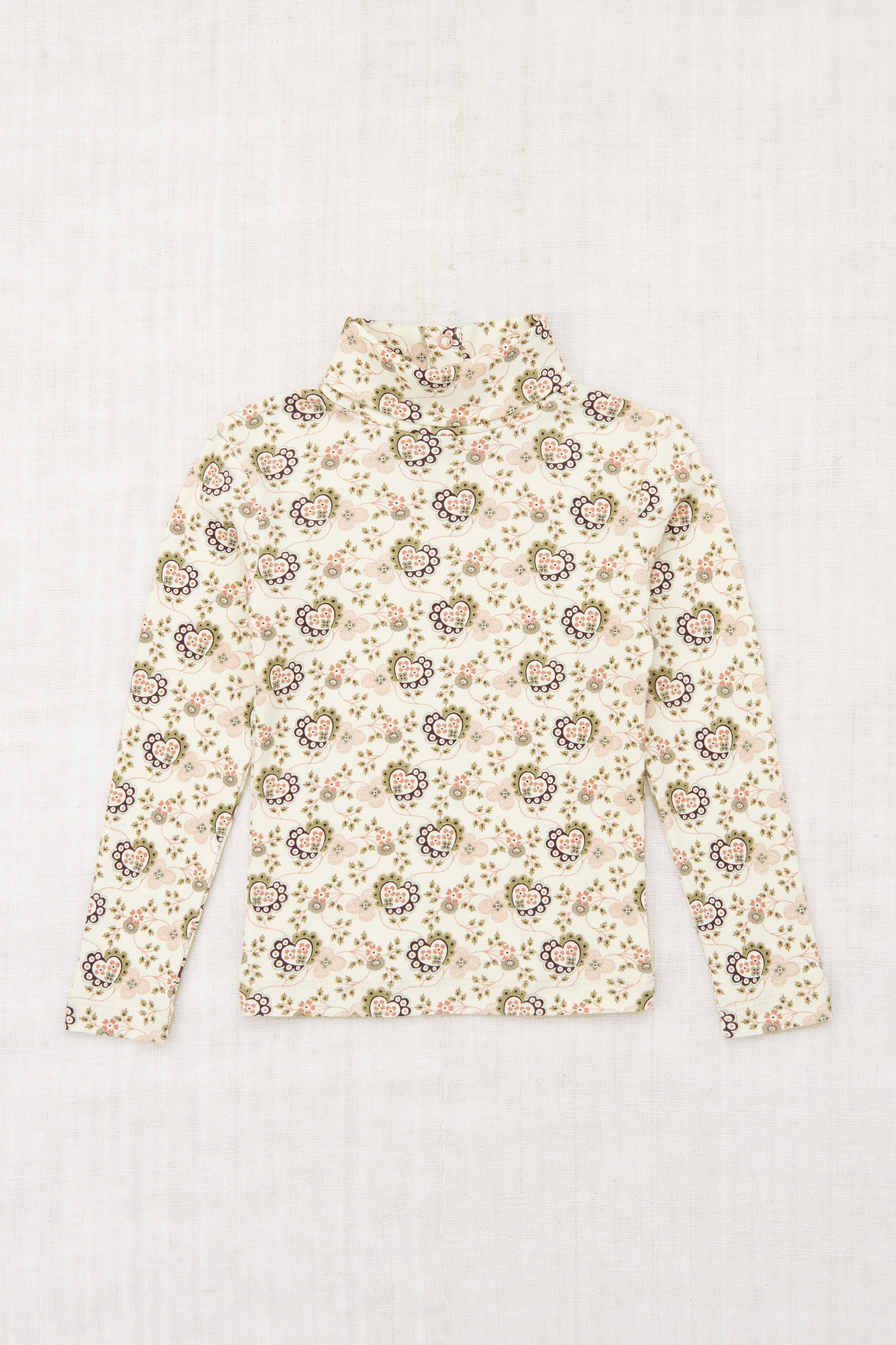 Turtleneck Sugar Calico Hearts
