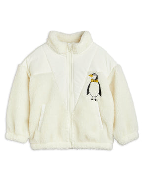 Penguin pile zip cardigan