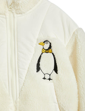 Penguin pile zip cardigan