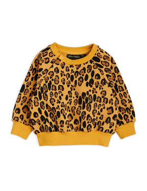 Leopard sweatshirt Beige