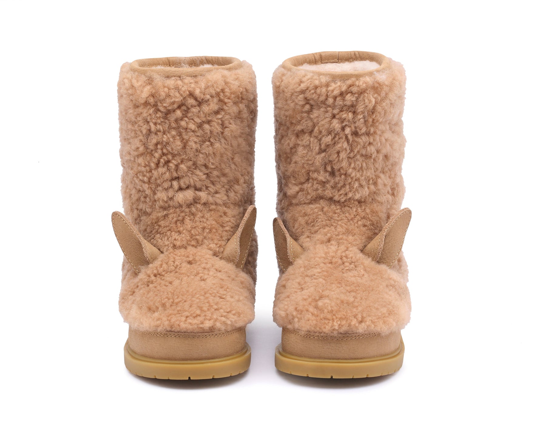 Boots Beige Alpaca