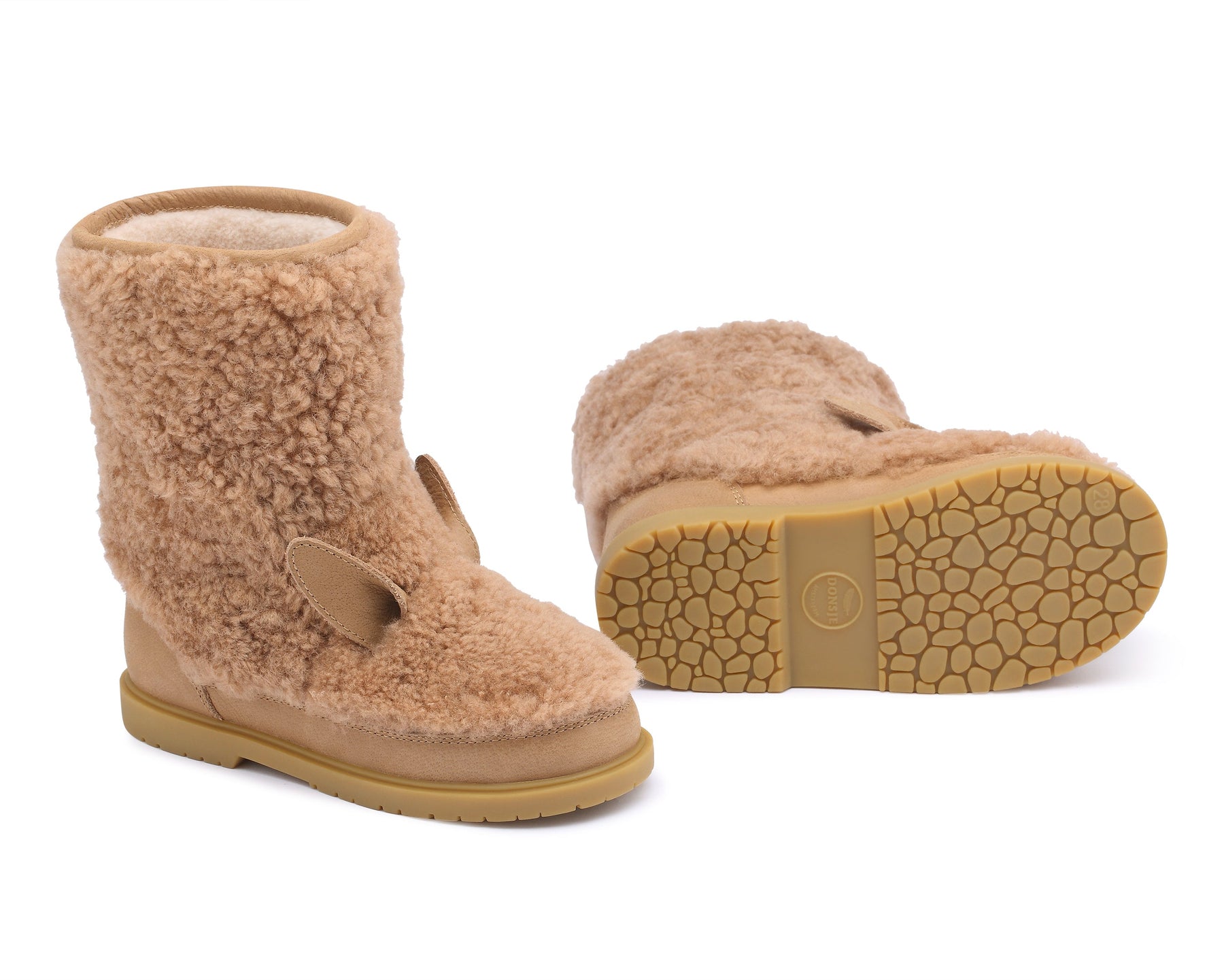 Boots Beige Alpaca