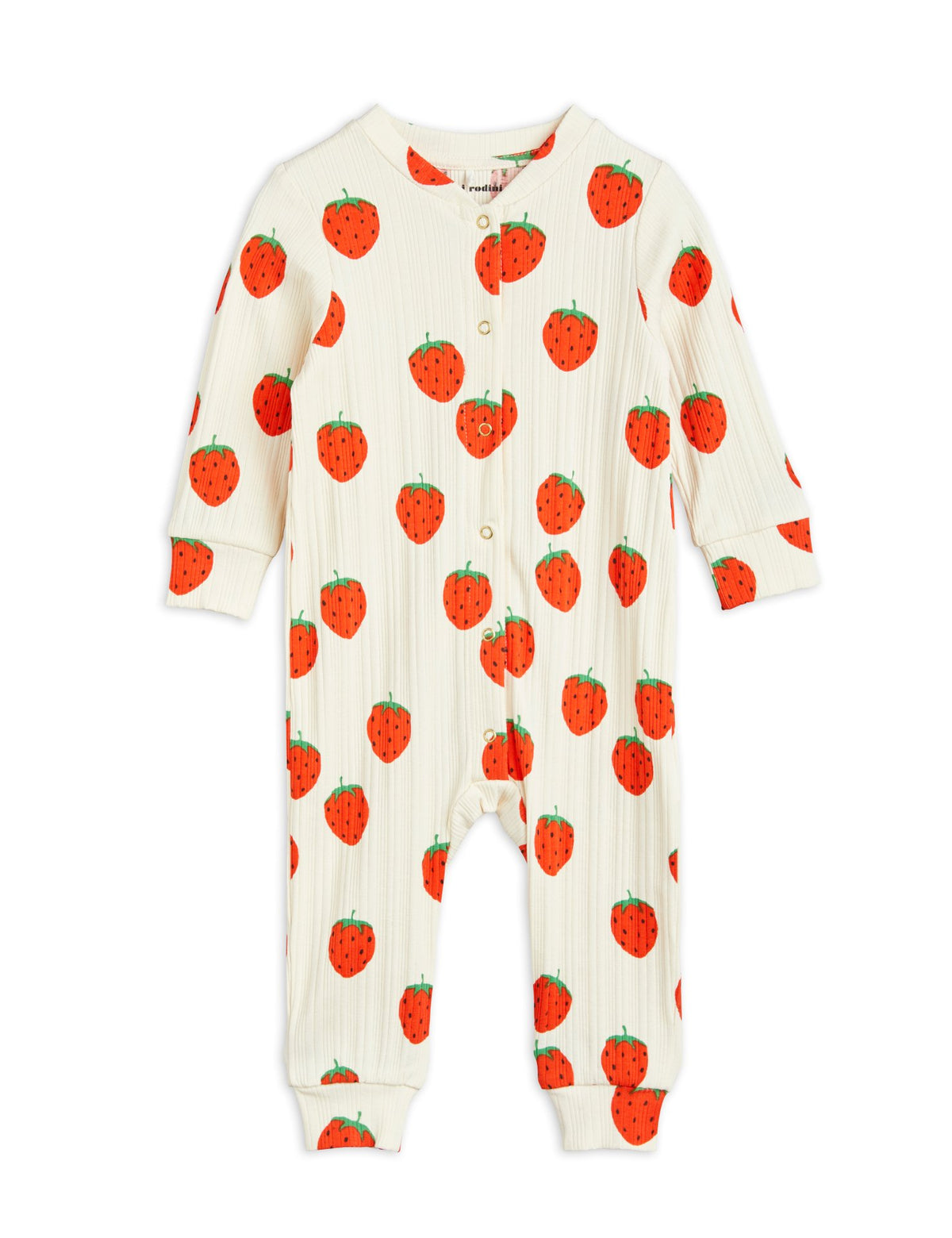 Strawberries aop jumpsuit baby