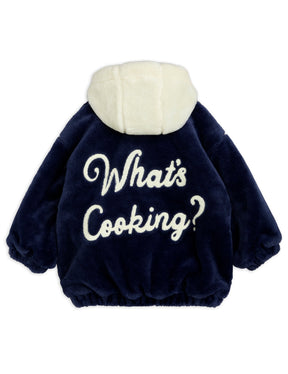 What's cooking faux fur jacket