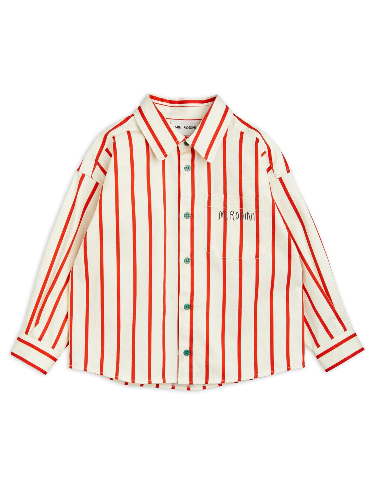 Stripe twill shirt