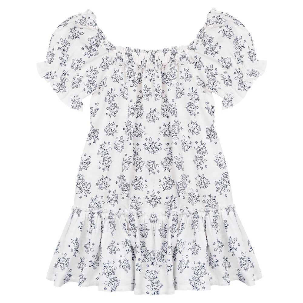 ATENEA DRESS ROSES PRINT