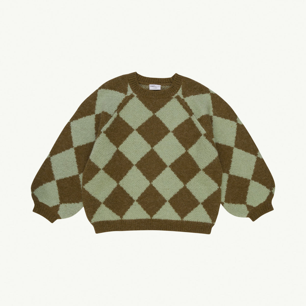 全くの未使用、新品 maed for mini Blocked Baboon sweater 4Y ニット ...