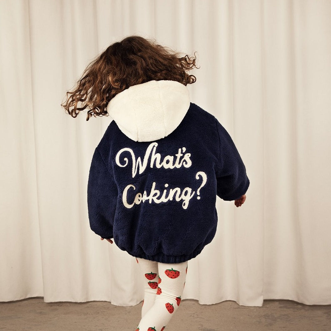 What's cooking faux fur jacket