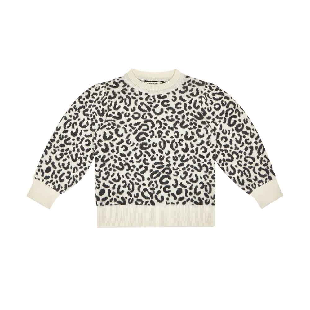 The New Society - ROSE JUMPER LEOPARD