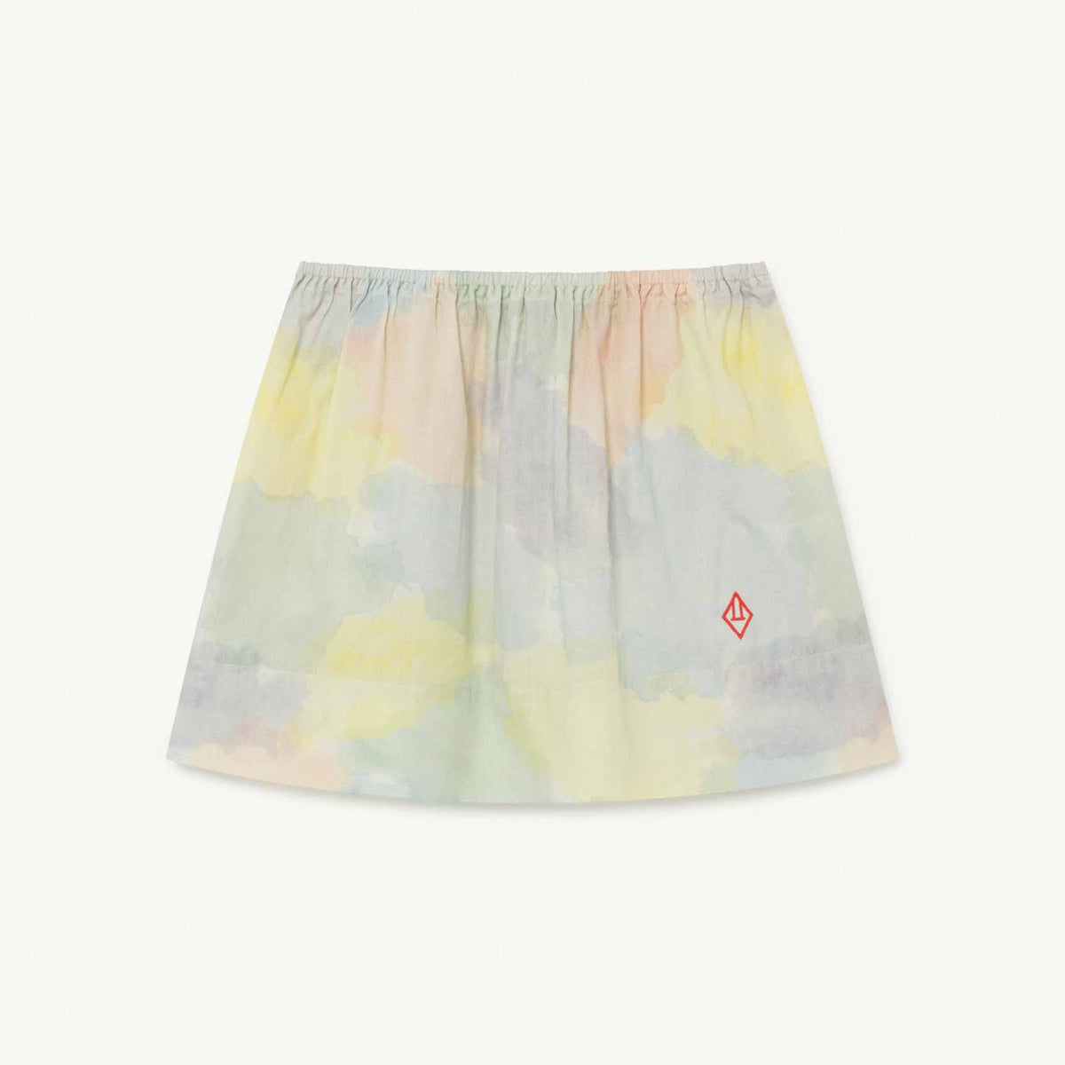 The Animals Observatory - IMPALA KIDS SKIRT MULTICOLOR WATERCOLOR