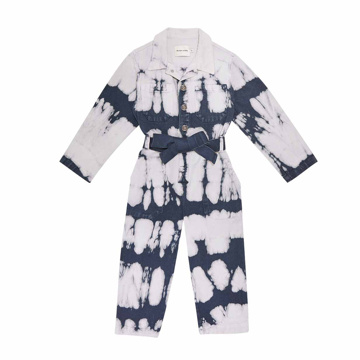 The New Society - VINCENT OVERALL TIE DYE NAVY